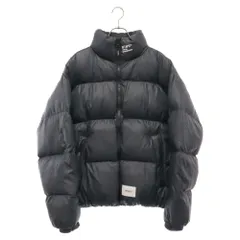 WTAPS (ダブルタップス) 22AW Nylon Ripstop Fortless Jacket ナイロンリップストップフォートレス ジップアップ パフィージャケット 中綿 ブラック 222BRDT-JKM04のサムネイル
