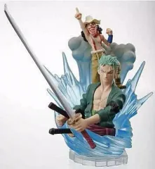 【中古】食玩 トレーディングフィギュア ゾロ＆ウソップ  「積みヴィネ ワンピース ～for the new world～」 