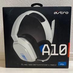 ◆美品◆Logicool ロジクール　 ヘッドセット Astro A10 Headset A10-PSWH [ホワイト/ブルー]
