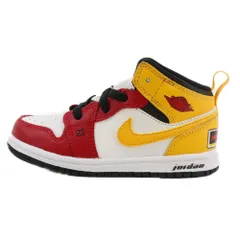 NIKE (ナイキ) D Air Jordan 1 Mid SE Motorsport TDエアジョーダン1 ミッド SE モータースポーツ ミッドカットスニーカー キッズ DJ0335-067 US9C/15.0cm