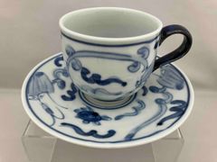 葡萄 藍山窯 陶芸家作 カップ ソーサー - メルカリ