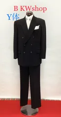used春・夏用　礼装礼服　ダブル　上下セット　Y体　スーツ