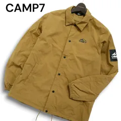 CAMP7 キャンプセブン 通年 ロゴプリント★ コーチ ジャケット ブルゾン Sz.M メンズ