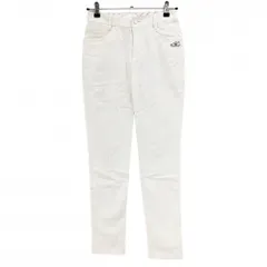 ニューバランスゴルフ パンツ 白 スニーカーワッペン  レディース 00(XS) ゴルフウェア New Balance