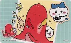 【中古】シール・ステッカー [単品] 9.カシャ1 キャラクターシール 「キャラポケ ちいかわvol.2」