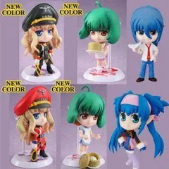 【中古】(未使用･未開封品)一番くじプレミアム マクロスフロンティア 〜超時空アンコール〜　F賞 きゅんキャラ「マクロスFキャラクターズ〜スペシャルver.〜」　(６種セッ