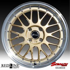 ステルスレーシング ME02　16x6.0J　スペシャルサイズ 軽四カスタム専用ホイール　KENDA KR20 165/50R16 タイヤ付4本セット