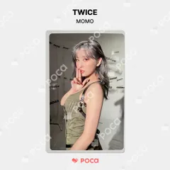 TWICE モモ】 BETWEEN 1&2 PHOTOCARD SET Cryptography Ver
