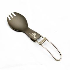 TOAKS　正規代理店　アウトドア　軽量化　チタン折りたたみスプーク（小）　SLV-16