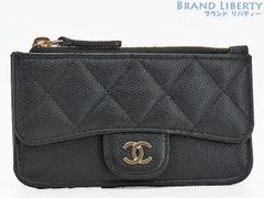 【未使用】シャネル　CHANEL　マトラッセ　ココマーク　クラシック　キャビスキン　フラグメントケース　カードケース　パスケース　コインケース　コインパース　小銭入れ　コンパクト財布　グレインド シャイニー カーフスキン　AP2570