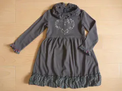 子供服 長袖 ワンピース ワンピ 約 90cm ★2 キッズ ベビー 【中古】 ユーズド 女の子 女児 ガールズ ブランド USED アウトレット リサイクル 古着 子ども服 こども服 子供 子ども