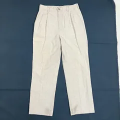 ◆ DOCKERS ドッカーズ パンツ リーバイス ツータック スラックス パンツ ボトムス 古着 ベージュ W30 L30 メンズ 0.45kg
