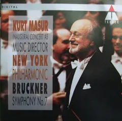 欧CD Bruckner, Masur; Nyp Symphony 7 9031732432 Teldec Classics /00110のサムネイル