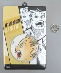 【中古】グッズセット 木兎光太郎 「ハイキュー!! 缶バッジ＆特製ホルダーコレクション 第1弾」