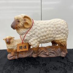 シロクマ 親子 陶器製 置物 未使用 - メルカリ