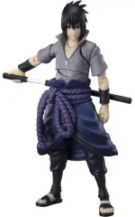 【中古】フィギュア S.H.Figuarts うちはサスケ -全ての憎しみを背負う者- 「NARUTO -ナルト- 疾風伝」