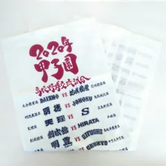2020年　甲子園　高校野球　交流試合　タオル　対戦校名入りのサムネイル