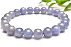 【１点物】多色性の結晶美！ タンザナイト　8.5mm　ブレスレット パワーストーン 天然石 _MA6749