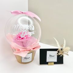 母の日♡ピンク　カーネーション　フラワーバルーンカップ　mini♡