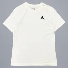 NIKE ナイキ AIR JORDAN 半袖 Tシャツ XS ホワイト ワンポイント KT60-D3-KG