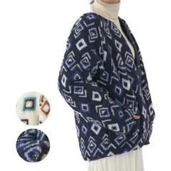 「日本サイズ」OceanPacific(オーシャンパシフィック／OP) 2023 FW レディース 柄ボア×キルティング リバーシブル 2wayブルゾン 553-211(23y11mトレーニング)(331689999)