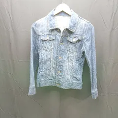 ◇ URBAN RESEARCH スリムフィット ベーシック 細身 長袖 デニム ジャケット 38サイズ インディゴ ブルー レディース E  【1304050038235】