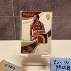 2017 Panini Immaculate Collection JR Smith 06/10 Cleveland Cavaliers Game-Worn パッチ  カード