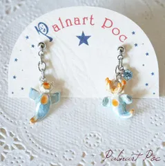 パルナートポック  [送料無料]   クリオネ  ピアス  正規取扱店  アクセサリー  雑貨 小物　バッカルコーン 天使 海  深海  パタパタ民族