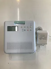 美品　一回使用のみ　TOSHIBA　防水型 SD/CD ラジオ　TY-CB100 東芝 コンパクト防水SD・CDラジオ TY-CB100 W ( 1台 )/ 東芝