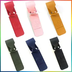 【在庫処分】Ouiifan 6枚セットネームタグ 荷物タグ おしゃれスーツケースタグ おしゃれハンドバッグ用タグ トラベル用 紛失防止 取り外し簡単 軽量 柔軟 丈夫 耐用 旅行用 出張用 飛行機用 入学用 家庭整理用 (6pcs Handbag Tags)