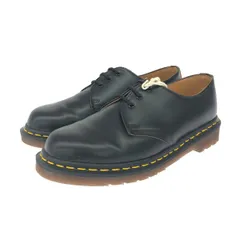 Dr.Martens ドクターマーチン 3ホールシューズ 表記サイズ:UK6 茶芯/イングランド製 1461   ブラック レディース / 243001000514