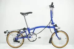 BROMPTON M6R CloudBlue 2021年購入|折りたたみ自転車 BROMPTON ( ブロンプトン ) 折りたたみ自転車 M6R クラウド