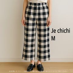 MB0634 【送料無料】Je chichi ジェイチチ　ギンガムチェック　カジュアルパンツ　Mサイズ　レディース　春　夏　秋　冬