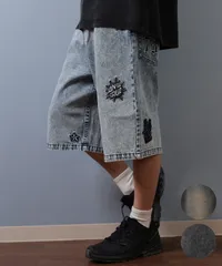 【ムラスポ公式】新品 SANTA CRUZ サンタクルーズ ハーフパンツ ショートパンツ メンズ デニム パンツ Gパン 膝下丈 502253501 ムラサキスポーツ限定のサムネイル