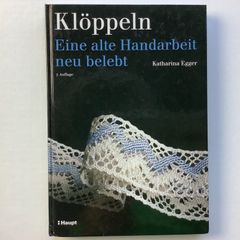 手芸本 ボビンレース BOBBIN LACE Kloppeln 別紙図案9枚付属
