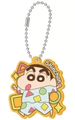 【中古】食玩 キーホルダー 10. 「クレヨンしんちゃん ぷっくりラバマスグミ」