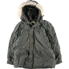 古着 70年代 米軍実品 N-3B ミリタリー フライトジャケット USA製 MEDIUM メンズM相当 ヴィンテージ/evb009576