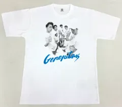 【中古】Tシャツ(男性アイドル) GENERATIONS フォトTシャツ ホワイト Lサイズ 「GENERATIONS LIVE TOUR 2018 “UNITED JOURNEY”」 EXILE TRIBE STATION ONLINE SHOP限定