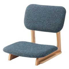 FLANNEL SOFA 座椅子 ネイビー 木製脚 - メルカリ