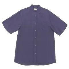 ◆美品◆ ドリスヴァンノッテン Dries Van Noten レーヨン オーバシルエット シャツ レディース ネイビー sizeXS [Y03220]のサムネイル