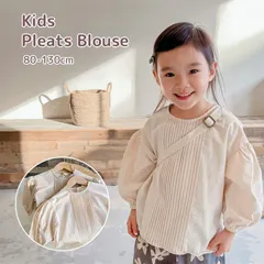 ブラウス 子供服 長袖 プルオーバー ボリュームスリーブ シャツ 韓国風 ゆったり 子ども服 こども服 女の子 春 夏 80 90 100 110 120 130 かわいい 通学 カジュアル シンプル キッズ xzjhmsz#