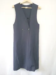 ◇ ⊂ green label relaxing UNITED ARROWS ロング ジレ 表記なし ネイビー系 レディース E  【1508060008879】