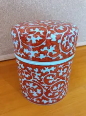 亮秀窯 七宝紋 田代亮秀造 茶器揃 6点 亮秀窯 七宝紋 田代亮秀造 茶器揃 6点 美術品・アンティーク