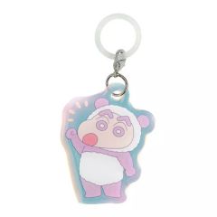 【中古】ストラップ パンダしんちゃん 「クレヨンしんちゃん ぷっくりアクリルめじるしアクセサリー」