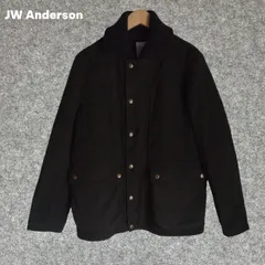 UNIQLO JW ANDERSON コラボ カジュアル黒ジャケット ボタン付き Mサイズ