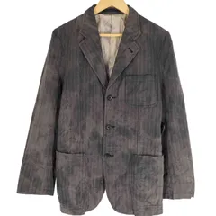 COMME des GARCONS ポリ縮絨 カバーオール ジャケット COMME des GARCONS SHIRT ポリ縮絨ジャケット 飴色ボタン - メルカリ