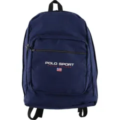 激レア❗️90s POLO SPORT ポロスポーツ リュック ネイビー