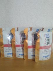 ロート製薬 肌研 極潤パーフェクトゲル つめかえ 80g 4個