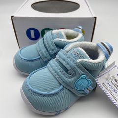 子供靴　イフミー　キッズスニーカー　ブルー　22-9001