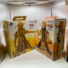 미개봉 이치 반 쿠지 NARUTO 나루토 2 점 세트 질풍전 이어지는 생각 C상 파풍 미나토(九喇嘛リンクモード)MASTERLISE D상 우즈마키 나루토(九喇嘛リンクモード)MASTERLISE 반다이 반다이 남코 피규어